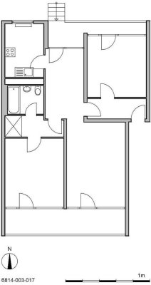 3-Zimmer-Wohnung in Ratingen West