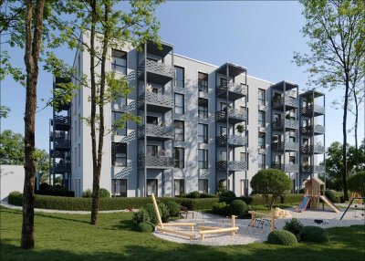GREENSIDE   | Urban & Grün:  2-Zimmer-Wohnen mit Terrasse