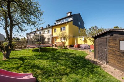 PURE Raumwunder als saniertes Reiheneckhaus mit großzügigem Gartengrundstück in Pulheim