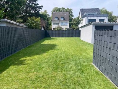 Kernsanierte Erdgeschosswohnung mit Terrasse und Garten ab sofort verfügbar