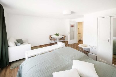 EOS urban living - Möblierte 1-Zimmerwohnung im Nordend