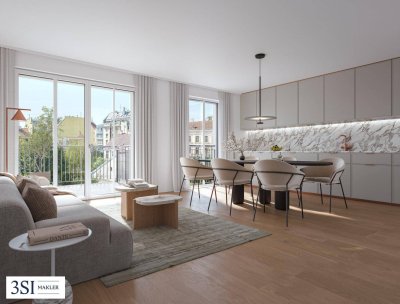 The Anthony: Ihr persönliches Wohlfühlparadies - traumhafte 3-Zimmer-Wohnung mit sonniger Terrasse und Garten