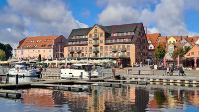 Herrliche 4 Zi. Maisonettewhg in Waren mit Blick auf Yachthafen, Müritz, Altstadt