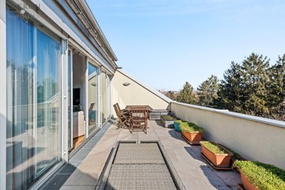 AKTION: 2 Garagenplätze im Preis inkludiert – Exklusive Maisonette in Toplage mit Fernblick zum Tiergarten
