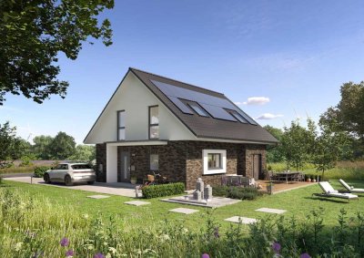 Haus mit großem Garten - Platz für die ganze Familie - im förderfähigen klimaneutralen Neubau!