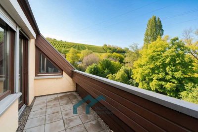 Helle 2,5 Zimmer Wohnung mit schönem Blick in die Weinberge + Stellplatz - sofort bezugsbereit!