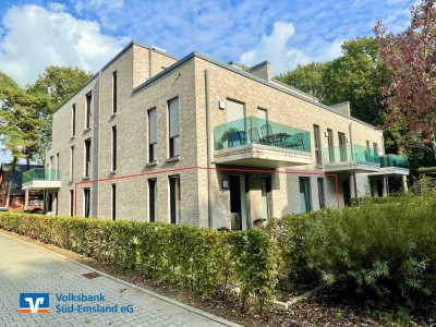 Große neuwertige Erdgeschosswohnung in Lingen-Damaschke zur Miete