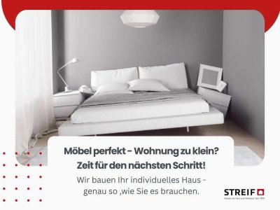 Zu wenig Platz? Wir bauen Ihr energiesparendes KfW 40-Haus - familienfreundlich geplant!