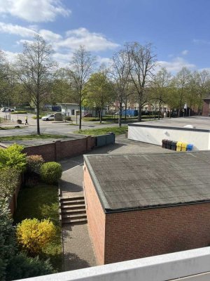 Stadtwohnung mit kleinem Garten