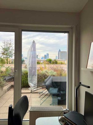 Exklusives Maisonette-Penthouse mit Skylineblick und großer Dachterrasse in der City West