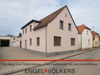 Ein Haus, viele Möglichkeiten – Vom Familienidyll bis zum Geschäftshaus
