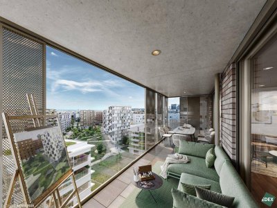 Wohnkomfort mit 2 Balkonen – 3 Zimmer + Abstellraum | URBAN DAHEIM | BAUFELD 13