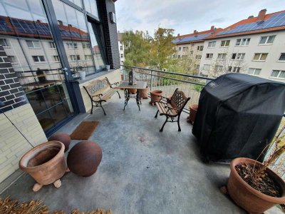 ULTIMATIVES Loft in Bockenheim teil-/möbliert zu vermieten