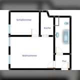 Stilvolle, modernisierte 2-Zimmer-Wohnung in Leipzig