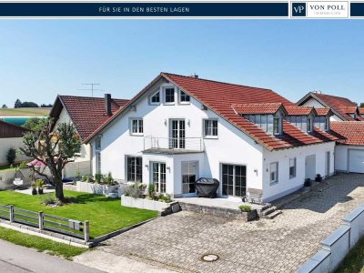 Großzügiges Wohnkonzept mit Pool & Wellness – Stadtnahes Zwei- oder Einfamilienhaus bei Landshut