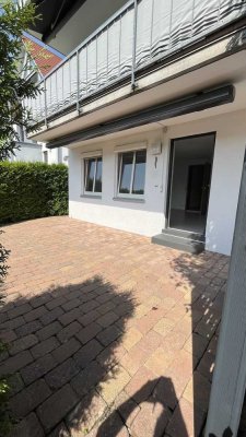 Helle 2-Zimmer Erdgeschosswohnung mit Terrasse in Holzmaden