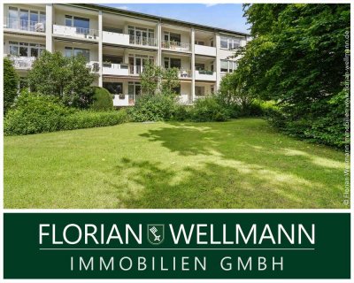 Bremen - Schwachhausen | Lichtdurchflutete Dreizimmerwohnung mit Balkon und Blick ins Grüne in ruhig