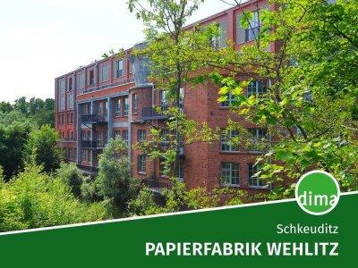 ERSTBEZUG sanierte Papierfabrik | EG-Whg. mit Nordwest-Terrasse, Duschbad, Abstellraum u.v.m.