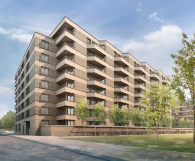 1-Zimmer-Single-Appartment mit Einbauküche und großem Balkon