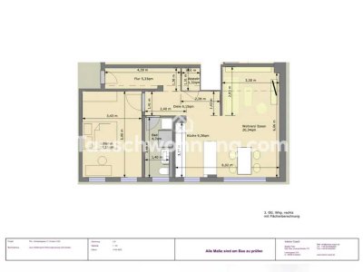 Tauschwohnung: Habe 2,5 Zimmer 68qm. Suche nach neuer Wohnung.