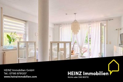Helle 3-Zi.-Wohnung mit Balkon, 2 Stellplätzen & traumhaftem Ausblick ins Grüne