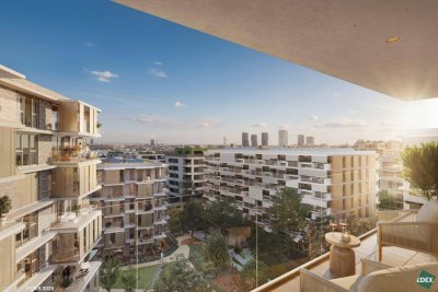 Sonnige 2-Zimmer-Anlagewohnung mit Westbalkon – Ihr Investment mit Wohlfühlfaktor | URBAN DAHEIM | BAUFELD 13URBAN DAHEIM | BAUFELD 13