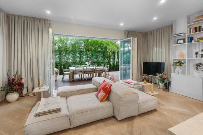 Luxus-Terrassenwohnung mit Kamin in Berlins Bestlage