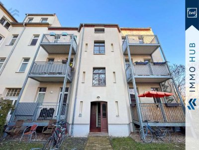 ++ Anfangsrendite von 3,99%! Charmante 2-Zimmer-Wohnung mit Balkon in Leipzig-Paunsdorf ++