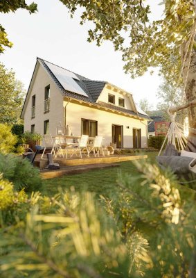 Massivbau vom bekanntesten Markenhaushersteller: Ihr Traumhaus im Grünen!