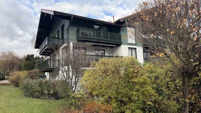 Sehr helle und ruhige  3-Zimmer Wohnung mit Balkon in Bad Wiessee
