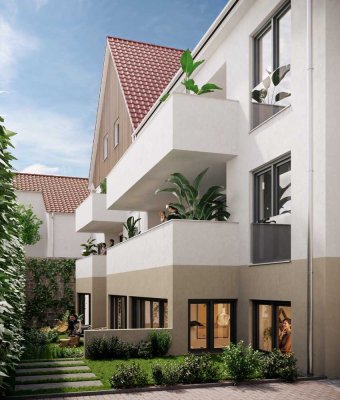 3-Zimmer-Neubauwohnung zum Schlosshof