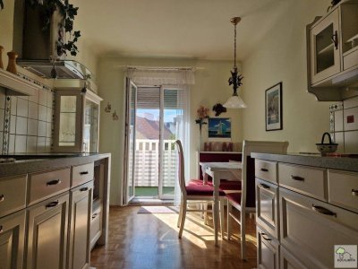 Lichtdurchflutete BALKONWOHNUNG - Traumhafte 2-Zimmer Balkonwohnung neben AUGARTEN!
