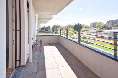 Wohnen trifft Arbeiten – 2,5-Zimmer-Wohnung mit Balkon &amp; angrenzendem Büro mit separatem Zugang