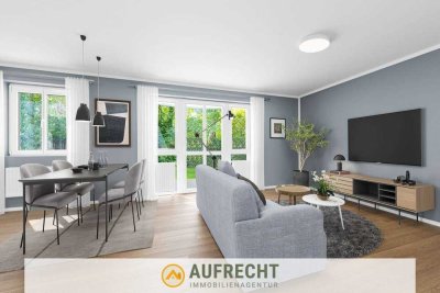 A U F R E C H T °GARTENTRAUM IN DACHAU-SÜD° geräumige 3-Zi.-Erdgeschosswohnung mit Garten - S2
