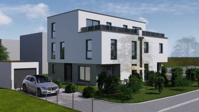 NEUBAU - BAUBEGINN ERFOLGT ! Energieeffizientes Haus,  7 Zimmer, Keller, hochwertige Ausstattung uvm