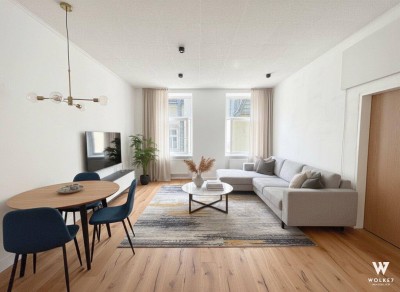 Charmante 2-Zimmer-Altbauwohnung in ruhiger Lage mit perfekter Raumaufteilung für WG | mit Lift