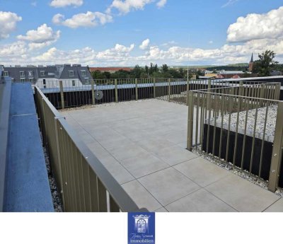Dem Himmel sehr nah...Wunderschönes Wohnen mit Dachterrasse! Herrlichem Blick über die Stadt!
