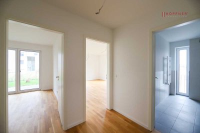 Gemütliche Erdgeschosswohnung mit Sondernutzungsrecht an Gartenflächen in den Schleiterrassen