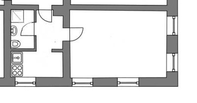 1,5-Zimmer Apartment (34,5 m²) in zentraler Lage in der Fußgängerzone in Bad Reichenhall