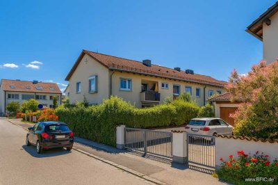 3-Zimmer-Gartenwohnung mit Kachelofen