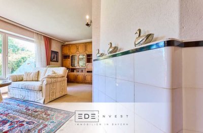 Vorweihnachtsspecial: Architektenhaus mit Südgrundstück und Entwicklungspotenzial -exklusiv 997.400€