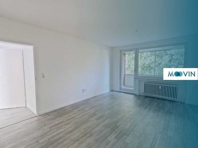 Frisch renovierte 3-Zimmer-Wohnung mit BALKON und modernem TAGESLICHTBAD