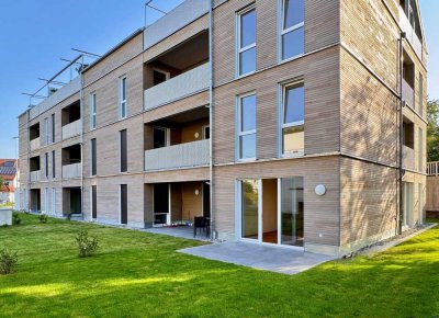 Ökologisch und urban - Familienfreundliche 4-Zimmer-Wohnung mit großem Garten!