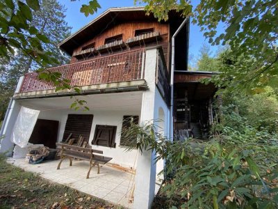 ***Grünes Wohnidyll – Wochenendgrundstück mit viel Raum und Natur pur und Sauna***