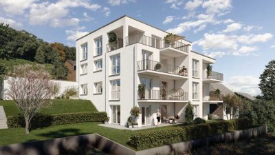 Einmaliger Ausblick, großer Südbalkon, Tageslichtbad & separates Gäste-WC - KfW Effizienzhaus 55!