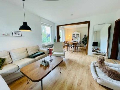 Schön geschnittene 3-ZImmer-Whg. großer Garten, Loggia und Garage in GT-Isselhorst