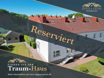 Reserviert–Reihenendhaus mit Garten in ruhiger Lage von Barth - gepflegt, modernisiert & ausbaufähig