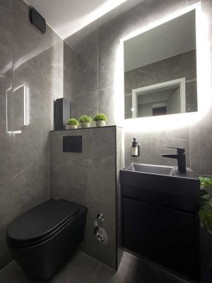 Hochwertige 4-Zimmer-Erdgeschosswohnung mit Balkon & Stellplatz - frisch saniert