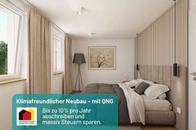 Klimafreundlicher Neubau mit QNG = bis zu 10 % pro Jahr abschreiben - W19