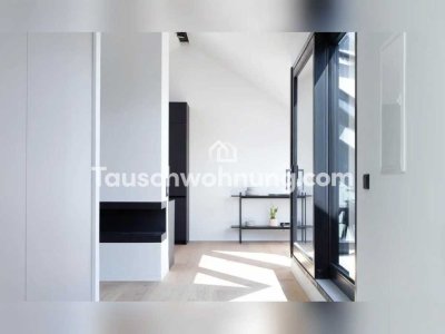 Tauschwohnung: Exklusives Nordend Penthouse gegen 3Z+ Wohnung